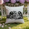L-Little M-Mix Cushion Cover Home & Car Dual-Scene Pillow Cover: Reversible for Premium Comfort