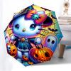 1pc Halloween Hello Kitty Automatic Open/Close Umbrella, Lightweight Design for Everyone, Halloween & Christmas Gifts - Ideal for Daily, Formal, Party