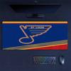 St. Louis Blues Logo Color Mouse Pad Large Gaming Table Cushion Non-slip Laptop Tablet Big Mousepad XXL Mat Mini PC Playmat With Lock edge