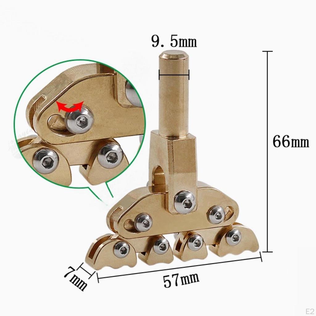 Adaptive Guitar Fret Press Tool 9.5mm Shank Professional for Acoustic/Bass Guitars Accessory Fits