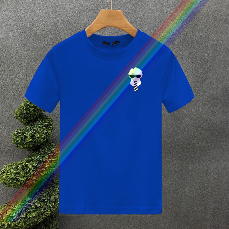 Fashion New For Men's T-shirt High Quality 100% Cotton Brand Cool Printing Summer Casual Cool Loose O-Neck T-Shirt Male Tops 2yk