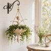 Decorative Wall Plant Holder Ballet Dancer Hanging Planter, Flower Pot for Indoor Outdoor Garden, Cute Planter Succulents Spider Plant, Whimsical