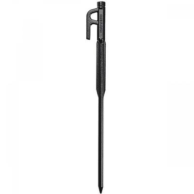 CaptaIn Stag Ua 4548 [Колышки кованые колышки Cs кованые сплошные колышки 30 см катионное гальваническое черное покрытие сделано в Японии]