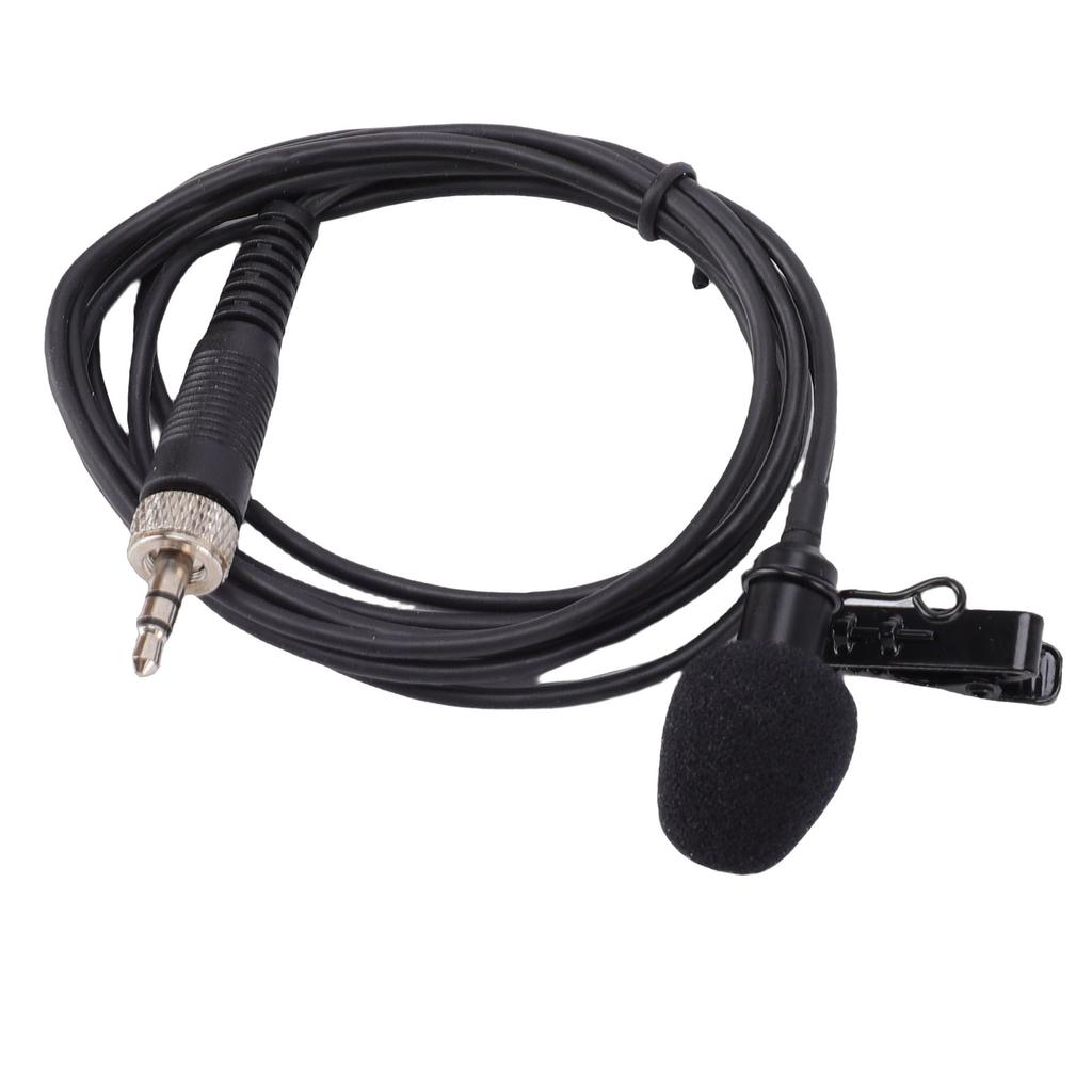 Петличный микрофон для беспроводного передатчика Sennheiser, конденсаторный микрофон-клипса, 3,5 мм винтовой разъем, для вещания
