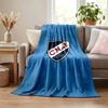 Club Nacional Football blanket Flannel Blanket Soft Cozy Plush Throw for Sofa Bed Lightweight Home Decoration