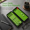 7PCS Simulated Mini Design Golfers Pen Set Smooth Writing Golfers Club Pen Set  Golf Enthusiasts