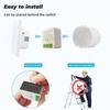 16A Relay Smart Switch for DIY Wireless Light Control RF433 MHz for Enhanced Home Automation