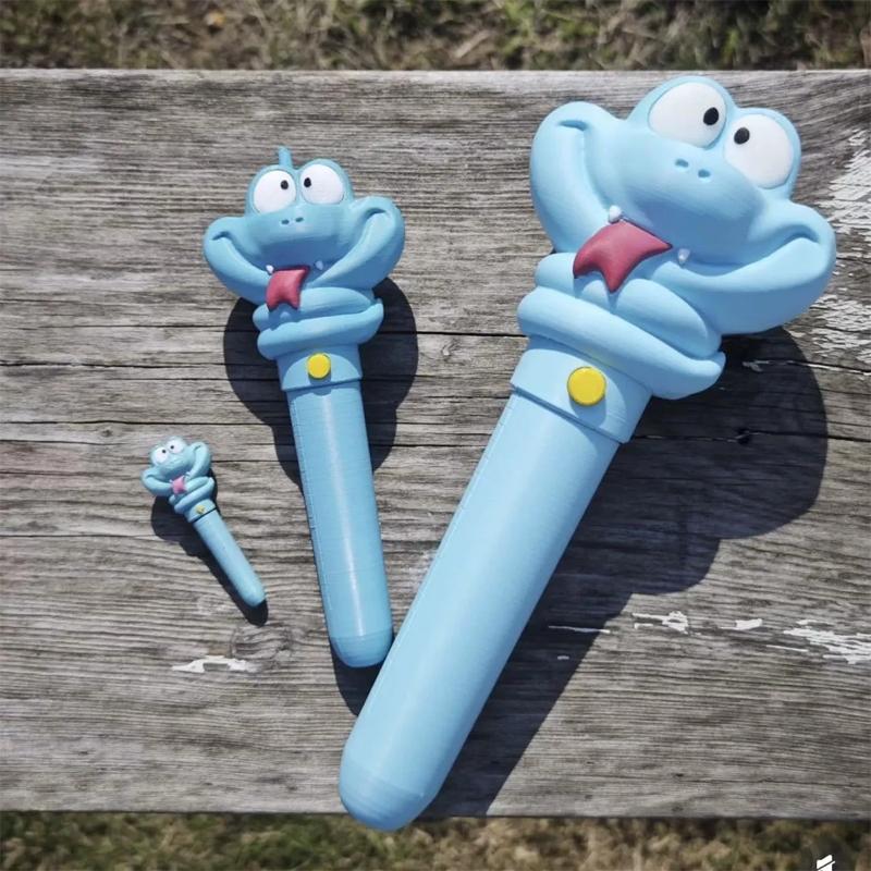 Zootopia 2 Gary The Snake Cartoon Serum Pen Gel Pen Backpack Decoration Desktop Ornament Collectible Peripheral Fun Toy Gift