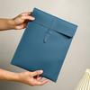 Сумка для документов из искусственной кожи, легкая, портативная, органайзер для хранения документов, устойчивая к царапинам, водонепроницаемая папка для документов