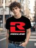 REDLINE Велосипедная футболка BMX - Тяжелая футболка с графическим принтом для велогонок