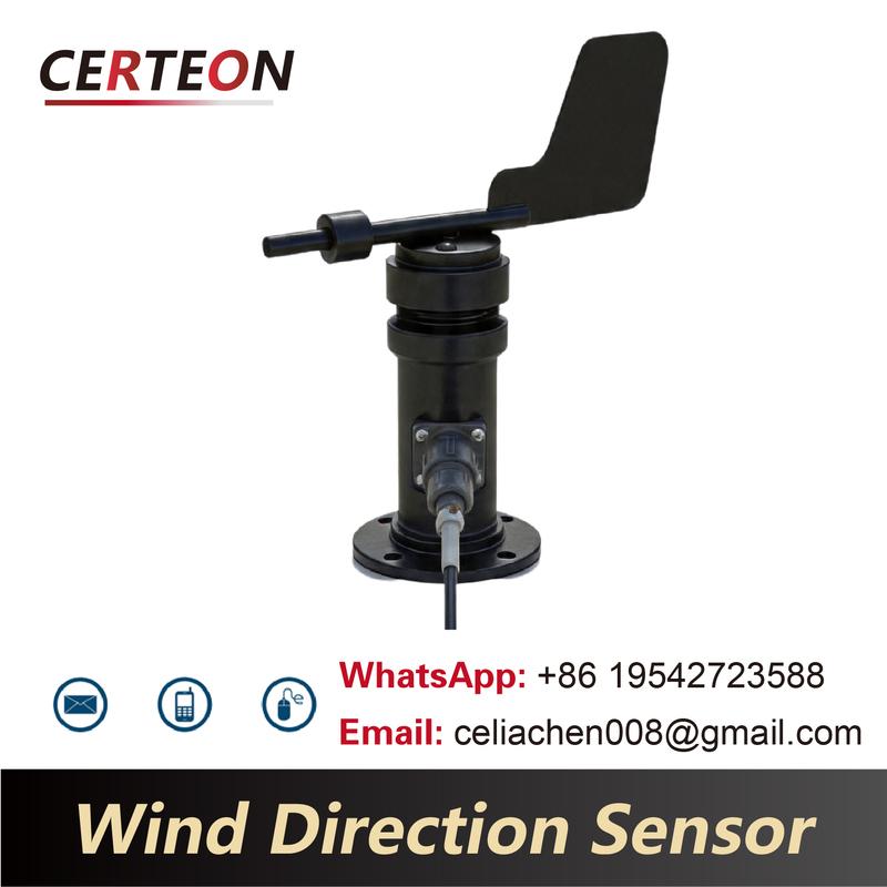 Wind Speed and Direction Sensor RS485 Modbus Weather Station Anemometer Outdoor 360 Degree Wind Vane Sensor