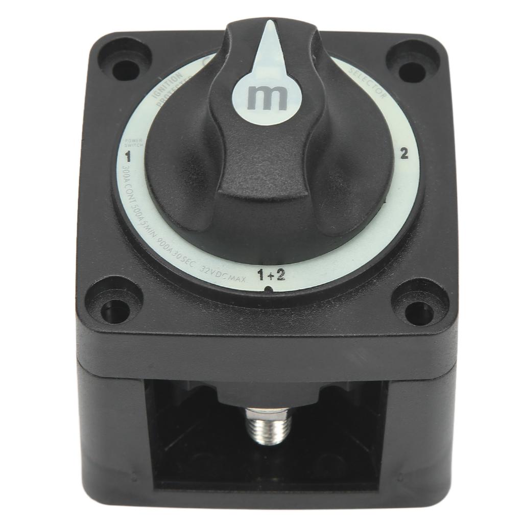 Переключатель выбора аккумулятора для морского судна, 4-позиционный выключатель цепи питания для катера, автофургона