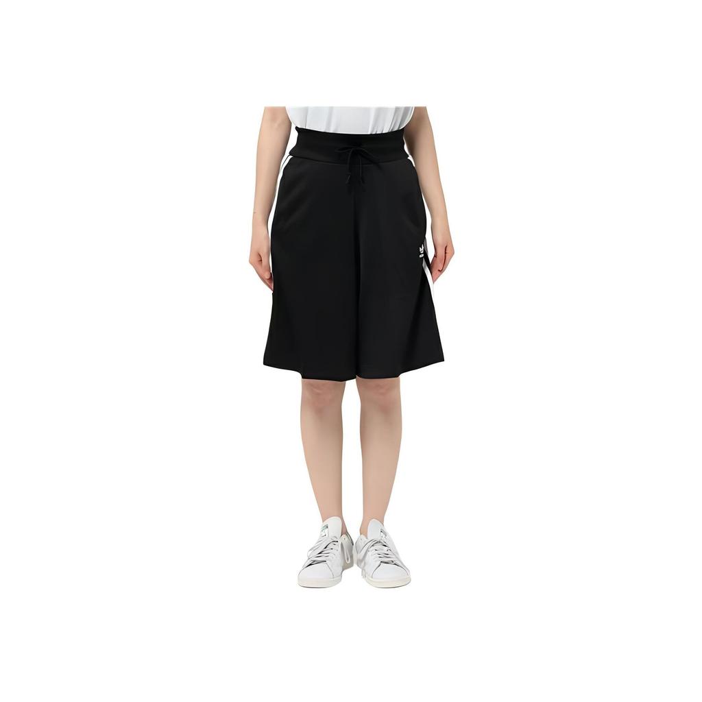 adidas Женские кюлоты Adidas с 3 полосками Черный AY5237