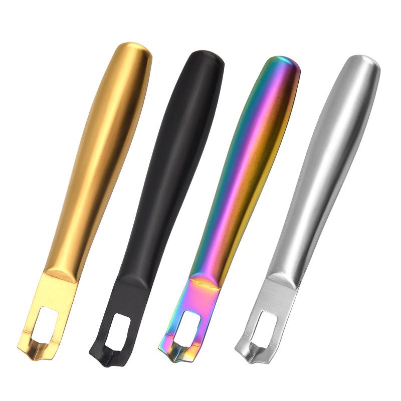 Stainless Steel Multifunctional Lemon Zester & Peeler Grater: Yuzu & Citrus Kitchen Tool