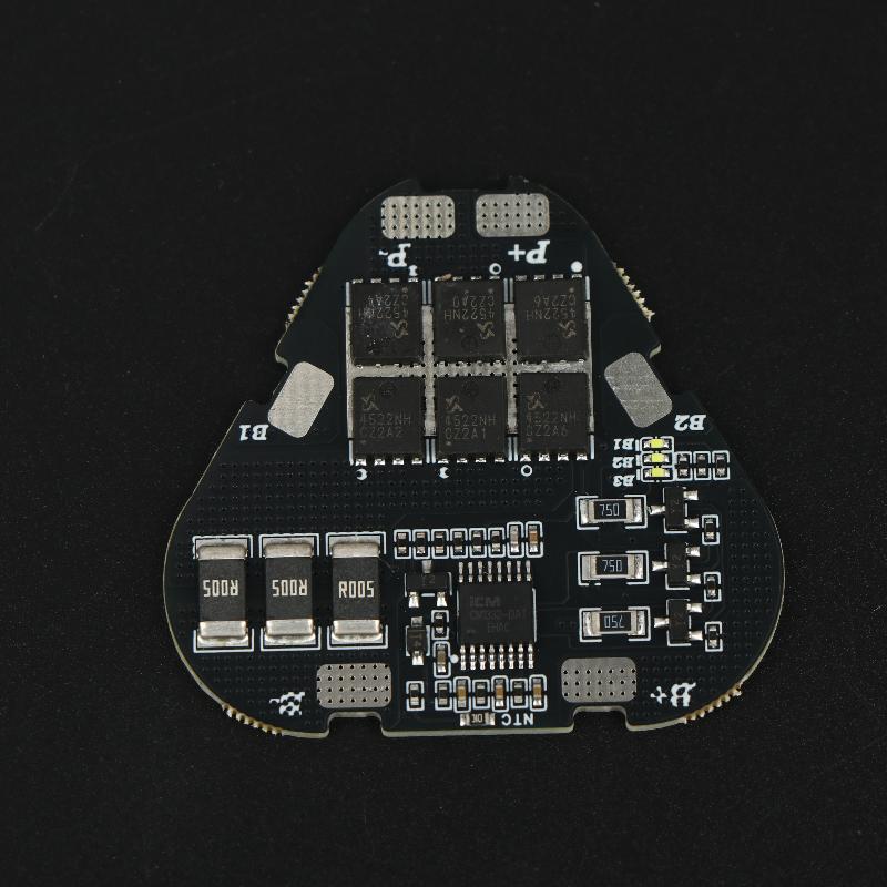 3S 60A Bms 11.1V Lithium Battery Protection Board With Balance Charge Discharge Protection For 18650 Battery Pack