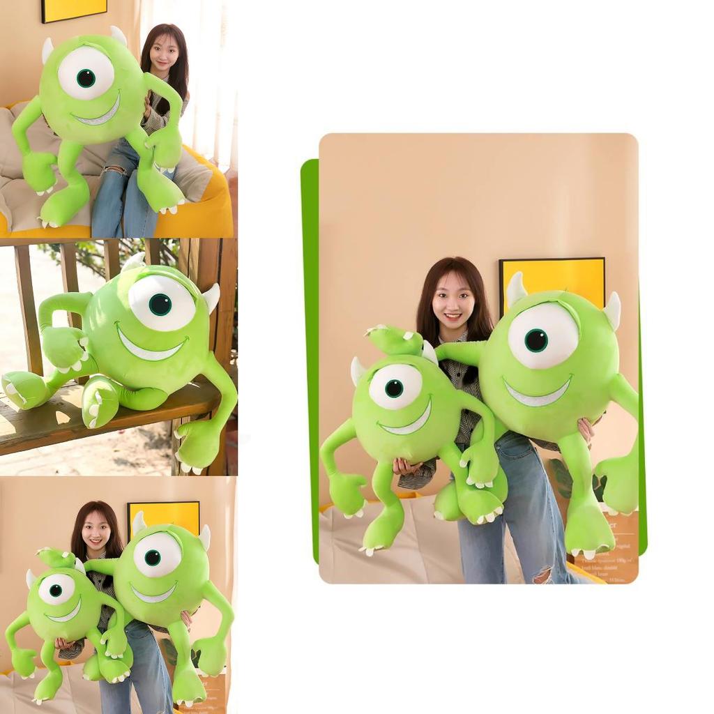 Charming Big-eyed Monster Plush Toy Soft Stuffed Doll For Kids' Birthday
