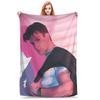 Tim Bradford Tv Series Flannel Blanket Autumn  Warm Soft Throw Blanket for Girls Boys Couch Chair Bedspread Sofa Bed Cover