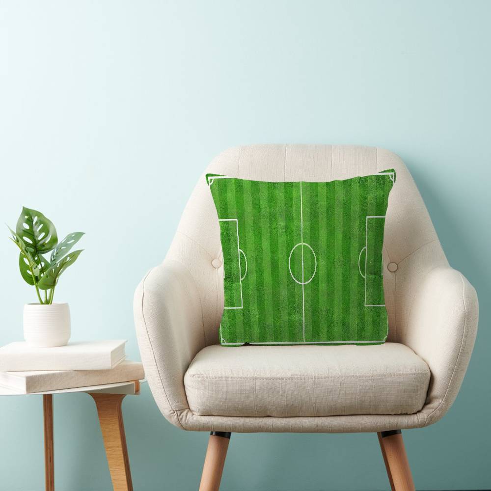 Football Field Pillow Cushion Cover Pillowcase Living Room Sofa Home Decor