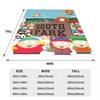 Мягкие одеяла для кемпинга SOUTHPARK ВСЕ ПЕРСОНАЖИ Плед Фланелевая покрывало Для гостиной Уличный тренд Покрывало для дивана-кровати