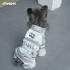 Pet Autumn and Winter Three-dimensional Embroidered Cotton Clothes Schnauzer Thicker Than the Bear Four-legged Cold-proof Outdoor Wind Pet Clothes
