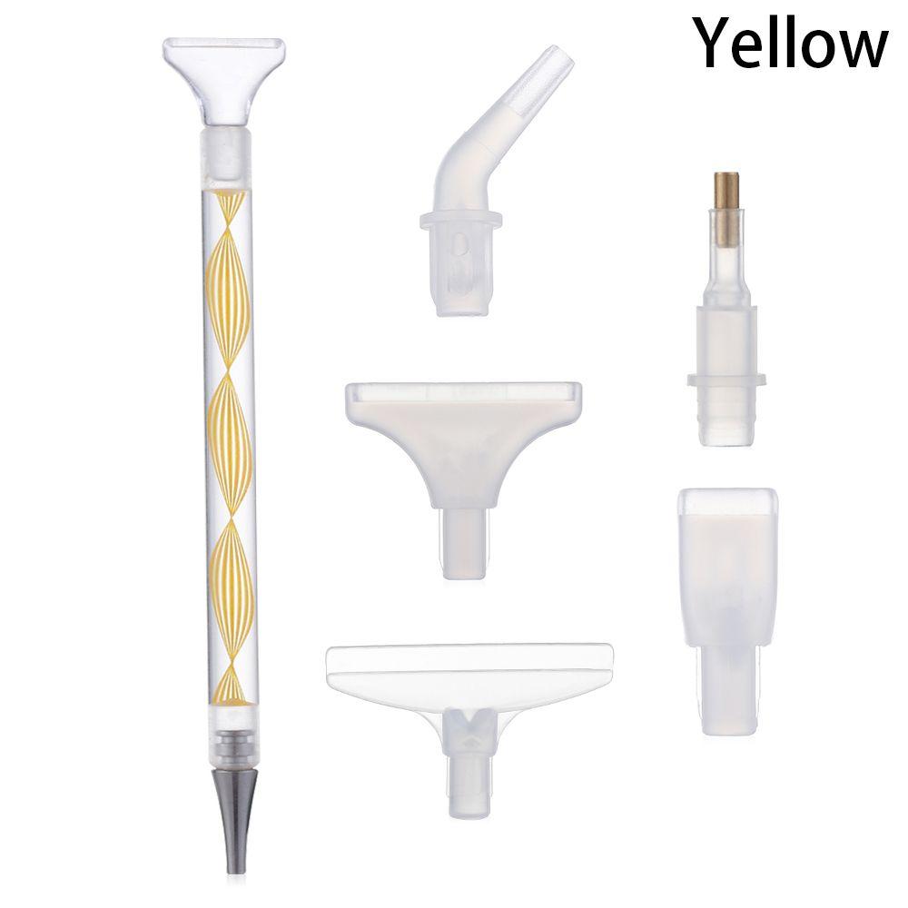 Spiral Flower Point Drill Pen Resin Pen Resin Diamond Painting Pen Alloy Replacement Pen Heads