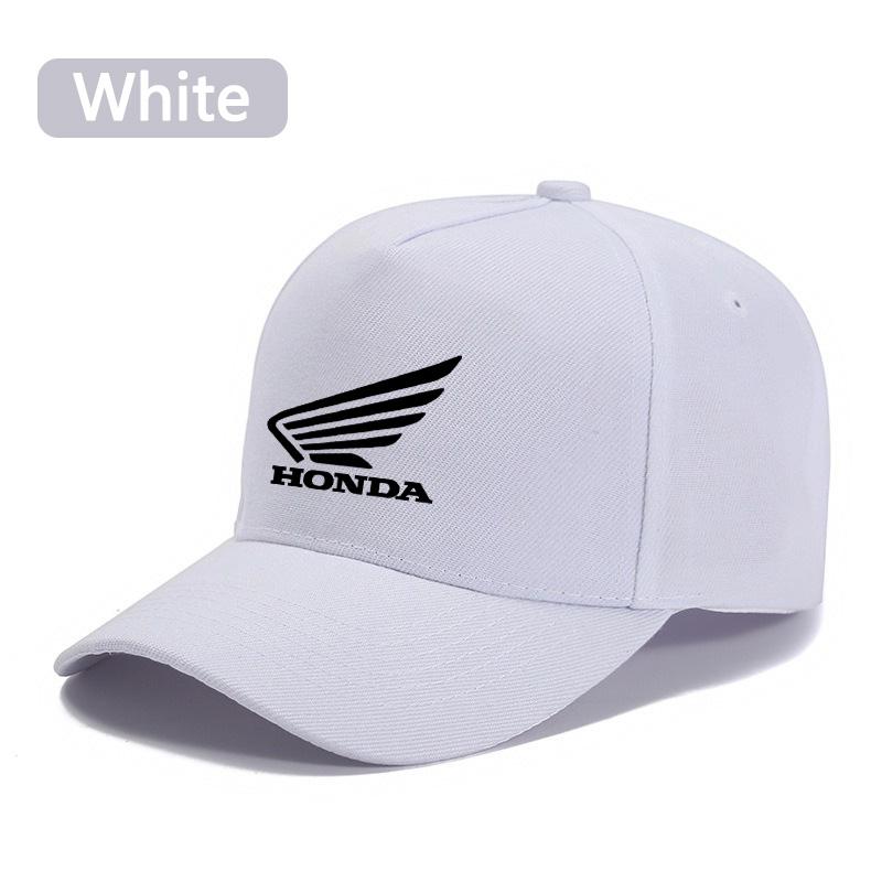 Leisure Styling Motorcycle Logo Cotton Adjustable Baseball Hat For Honda Civic FIT Accord Prelude CRV 5th City CRZ CRX Jazz HRV ahl256
