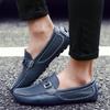 Новейшие мужские мокасины из дышащей полой натуральной кожи, мужская повседневная обувь, мужская обувь без застежек, мужская обувь на плоской подошве, летние офисные мужские туфли