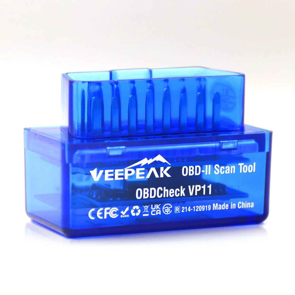 Veepeak OBDCheck VP11 - Bluetooth OBD2 Диагностический тестер, Измеритель, Мультиметр, Android