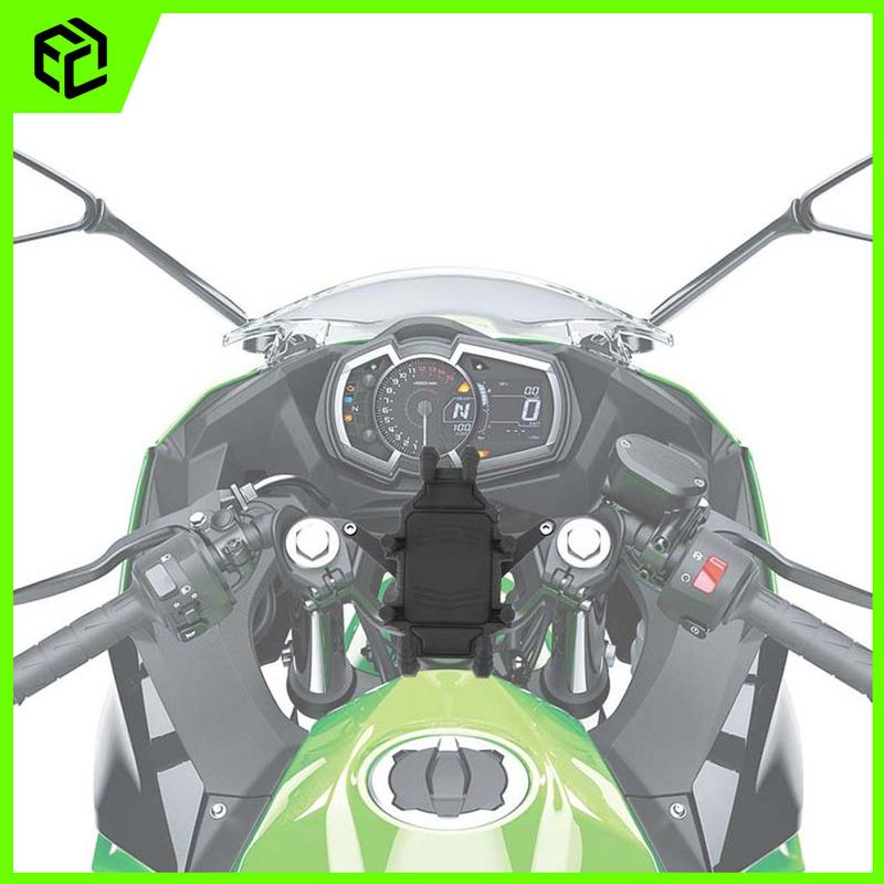 Для Kawasaki Ninja 400 Держатель для мобильного телефона Подставка GPS Для мотоцикла Крепление Кронштейн Для аксессуаров Ninja400