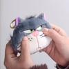 Lucifer Plush Keychain Doll Kawaii Bow Lucifer Bag Pendant Plush Lucifer Coin Purse Stuffed Toy Backpack Pendant Birthday Gift