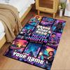 Grand Theft Auto Personalized Name Floor Rug Office Rug Suitable for Balcony Foyer Outdoor Living Rooms Antislip Carpet Office home decor
