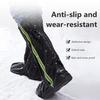 1 Pair Oxford Cloth Shoe Covers Waterproof Anti-Skid Easy To Carry Silicone Shoe Sleeves for Outdoor Activities