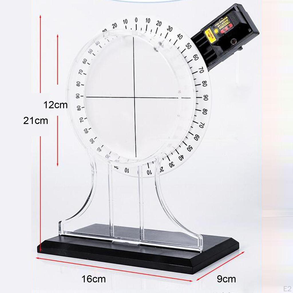Demonstration of Light Refraction And Reflection Physical Optics Classroom Educational Assemble DIY