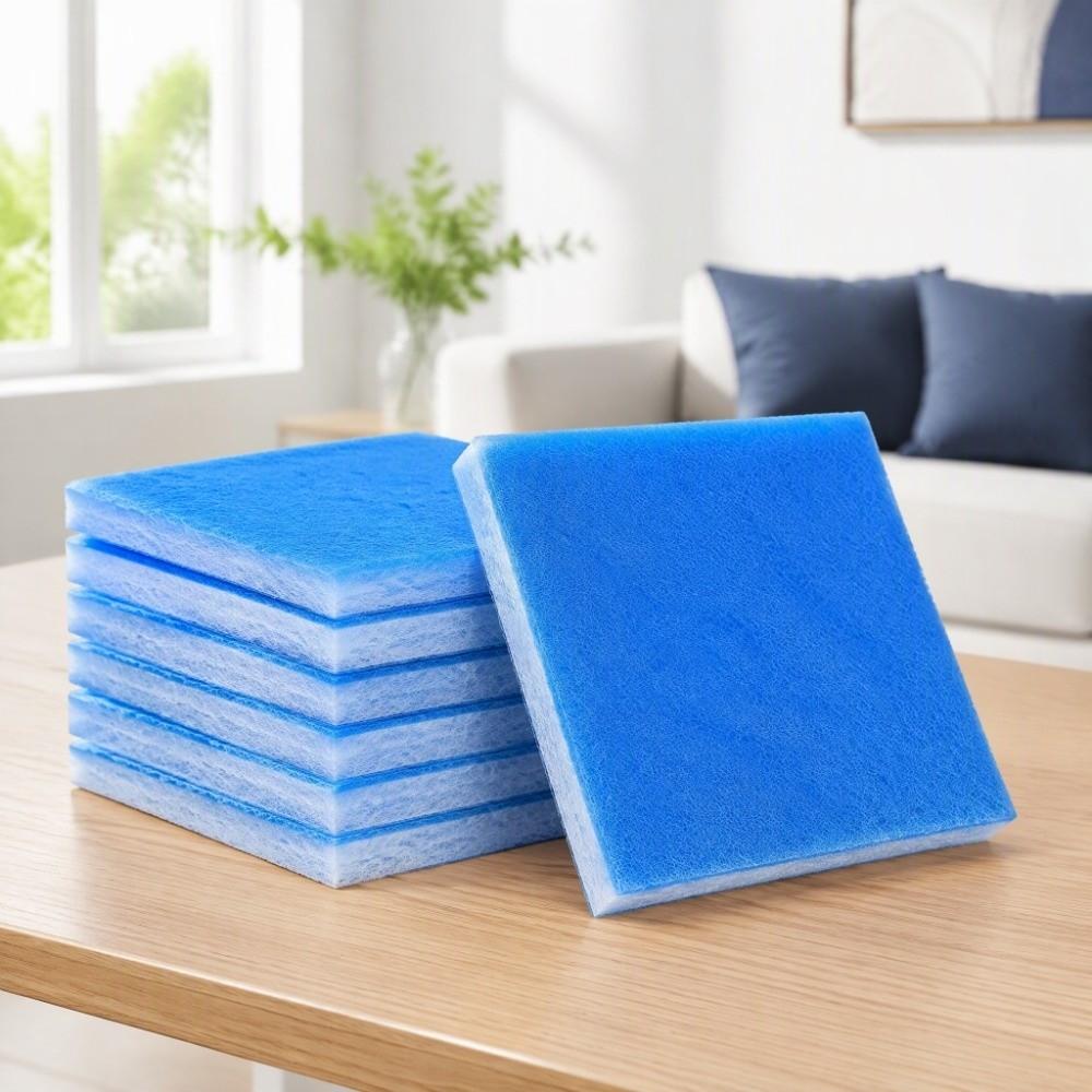 Dust Removal Air Filter Cotton Blue White Furnace Vent Filter Air Conditioning Filter RV AC