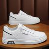 Men's Shoes for Summer New Trendy and Versatile Breathable White Shoes Lightweight Soft Sole Casual Student Shoes for Men