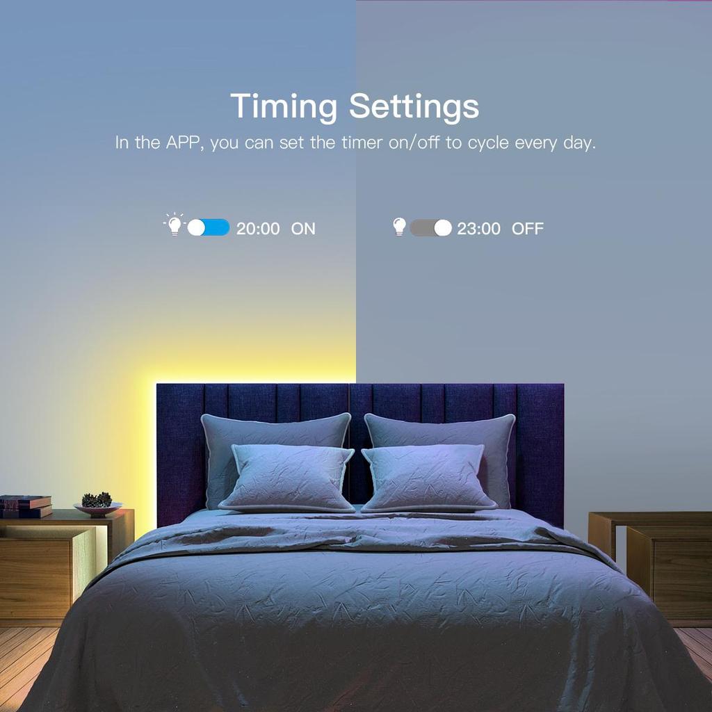 USB 5V TUYA Smart WiFi RGB LED Strip Controller WIFI LED Strip Dimmer 4pin Smartlife APP 5050SMD 2835SMD Work with Alexa Google