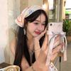 Thin Fresh Small Scarf Elegant Headscarf Temperament Triangular Hair Band Summer