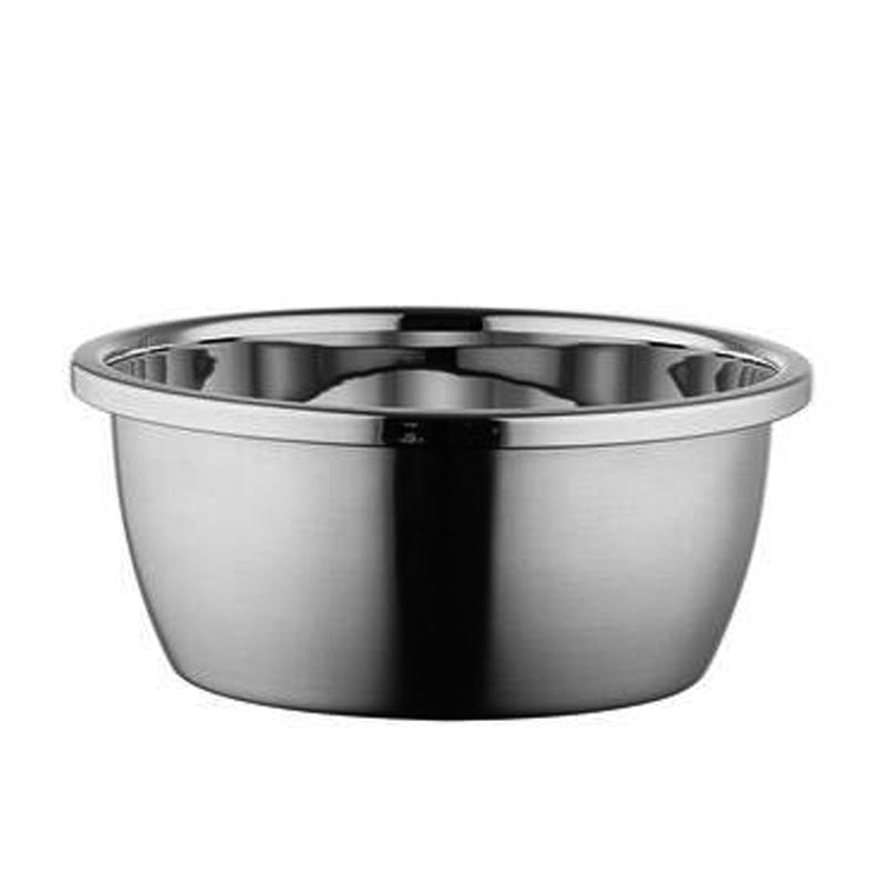 Kitchenware 201 Stainless Steel Bowl Mixing Salad Bowl Soup Bowl Washing Basin Set