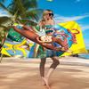 Curious George Flying Kite Beach Towel, Quick-drying, Easy to Care for, Suitable for Both Fitness and Beach Vacations,Sports Essential
