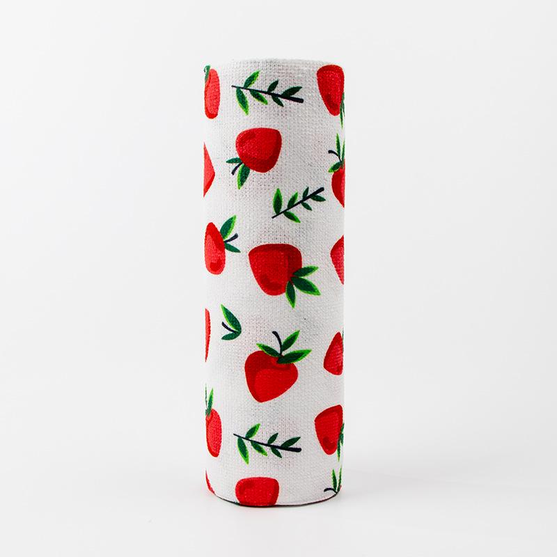 Маслостойкая салфетка из микрофибры для уборки кухни - отрывная полиэстерово-нейлоновая тряпка для мытья посуды