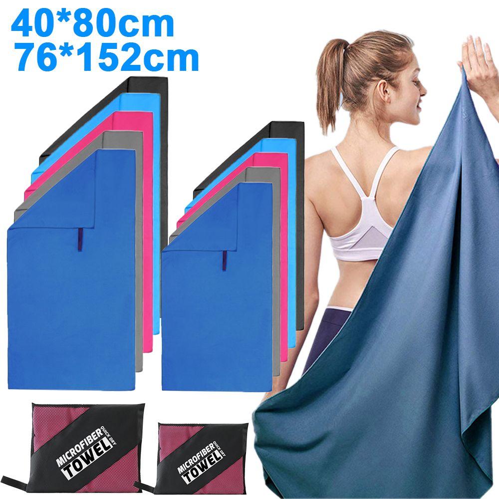 Сверхлегкое Большое Портативное Антибактериальное Впитывающее Быстросохнущее Полотенце Карманное Полотенце Полотенца для Плавания