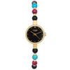 [LolaRose] Женские часы LolaRose LR4016 Кварцевые Не для ежедневного использования Водонепроницаемые Минеральное стекло Черный циферблат Латунь [Б/У]