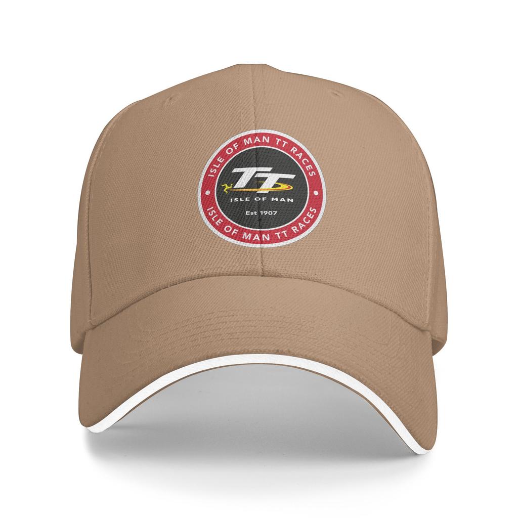Custom Fashion Isle of Unisex TT Baseball Cap Women Unisex Adjustable Unisex Motorcycle Racing Car Dad Hat Outdoor