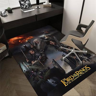 1 шт. Властелин Колец Братство Кольца Ковер Офисный Коврик Ковер для Дома Ковер в Зоне Фестивальный Подарок Коврик под Офисное Кресло Долговечный Материал