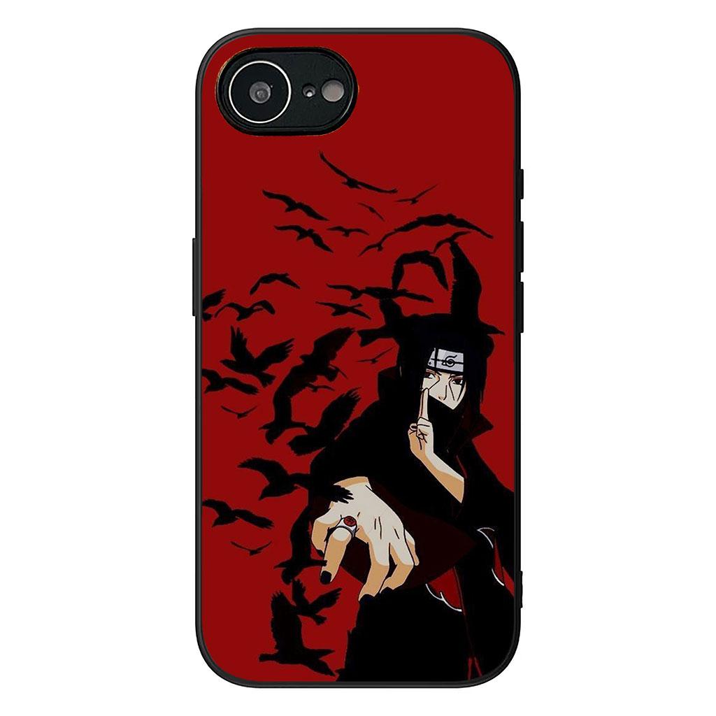 Чехол для телефона Akatsuki Itachi Uchiha Naruto для Apple iPhone 17 16 11 Pro XS Max XR 6 7 8 Plus + 16E SE