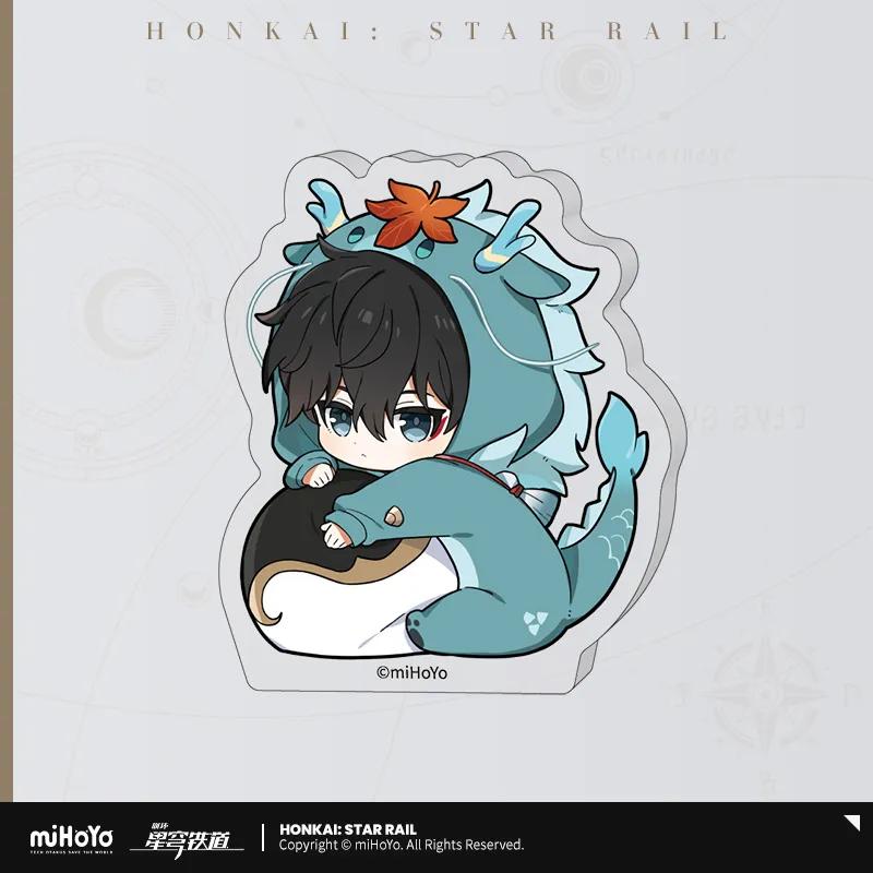Sunsyea Honkai Star Rail Официальный мерч miHoYo Оригинальный Аутентичный Серия NSSS Q-версия Акриловый стенд Значок Брелок