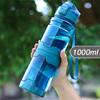 Спортивная бутылка для воды на открытом воздухе, БЕСПЛАТНО BPA, большая емкость для воды с ручкой для переноски, герметичный чайник, портативный кувшин для фитнеса