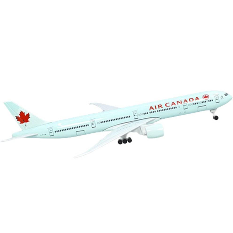 Премиальная литая модель самолета Air Canada B777, 20 см
