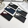 Ultra Thin Carbon Fiber Texture Case For Samsung Galaxy S22 S23 S24 S25 S26 Ultra Plus Black Blue Case Hard PC Phone Cover