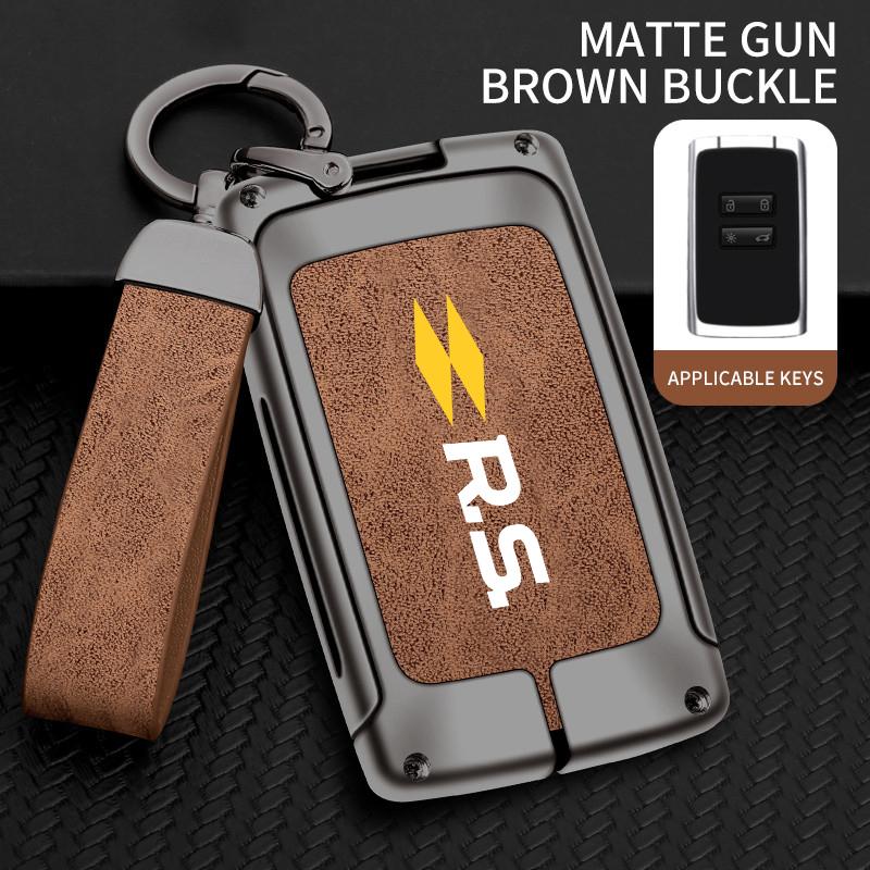 Zinc Alloy Car Key Case Key Shell For Renault Koleos Kadjar Clio Megane Talisman Espace Zoe Scenic Dacia Sandero For Renault RS ZZ29